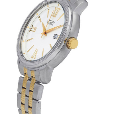 Đồng Hồ Nam Citizen Dây Thép Không Gỉ BI0984-59A - Mặt Trắng