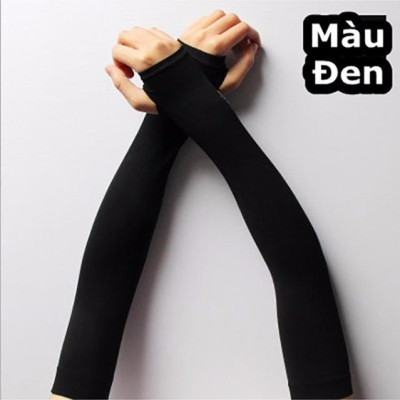 GĂNG TAY CHỐNG NẮNG HÀN QUỐC LET’S SLIM ( ĐEN ) - ONE SIZE - ĐEN