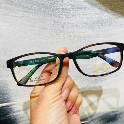 Gọng kính cận 1906 nhựa dẻo ultem thời trang nam nữ mắt kính OURESS