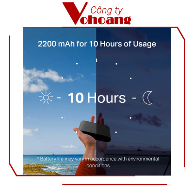 Wi-Fi Di Động 4G LTE Mercusys MT110 4G LTE đến 150Mbps, Thẻ SIM Cắm và Chạy, 10 Giờ Sử Dụng, Ứng Dụng Dễ Điều Khiển - Hàng chính hãng