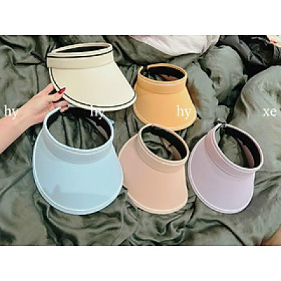 MŨ RỘNG VÀNH NỬA ĐẦU CHỐNG TIA UV FULL 6 MÀU