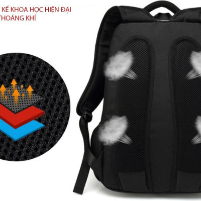 Ba lô nam thông minh đa năng cao cấp phong cách mới