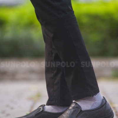 Giày Mọi Nam Da Bò Cao Cấp SUNPOLO CS5026 Mũi bo tròn thanh lịch (Đen, Nâu)