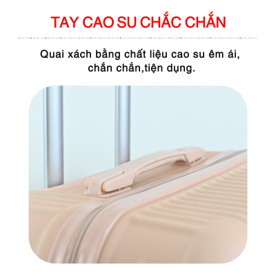 Vali Du Lịch Cao Cấp Size 24inch - Bảo Hành 5 Năm  KS-T01 - Cam