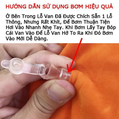 Ghế Hơi Tình Yêu Bơm hơi hình bán nguyệt hỗ trợ lưng cơ thể tiện dụng cho các cặp đôi (Che Tên Khi Giao) - Xả Kho