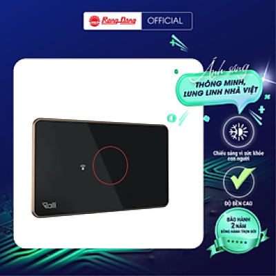 Công Tắc Thông Minh Wifi Rạng Đông Chữ Nhật 1,2,3,4 nút model: CTCU.WF, Công Tắc Cảm Ứng Điều Khiển Từ Xa Cao Cấp Chữ Nhật - Hàng Chính Hãng Rạng Đông