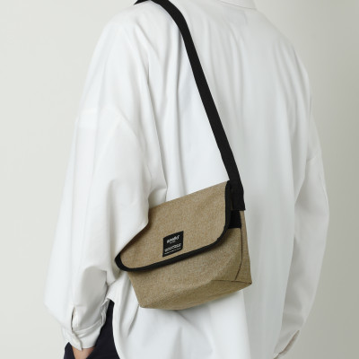 Túi đeo chéo ANELLO vải polyester canvas cỡ nhỏ AI-C1227