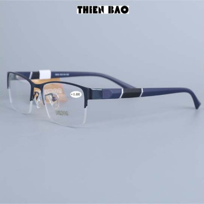 Kính lão thị viễn thị, trung niên loại I đẹp Nam nữ xẻ cước kiểu dáng Thể thao Tròng Nhật chuẩn độ KVN677 hàng đẹp