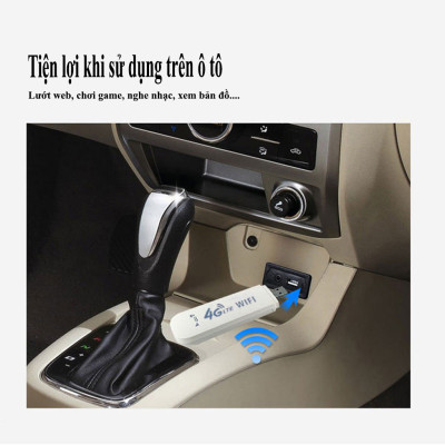 Bộ phát wifi từ sim 4g Dongle, USB phát Wifi 4G, Dcom phát sóng wifi tốc độ cao phủ sóng rộng dùng mọi loại sim - Hàng nhập khẩu.