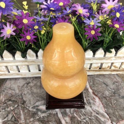 Bầu hồ lô phong thủy hút tài lộc đá ngọc hoàng long