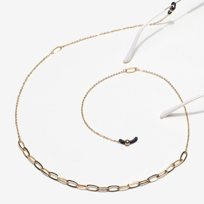 Dây xích đeo mắt kính xích titan thời trang cá tính nổi bật ấn tượng, dây đeo khẩu trang chống lạc đa năng