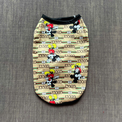 ÁO THUN BA LỖ CUTE THÔNG HƠI SIÊU DỄ THƯƠNG TỪ 1-5KG DÀNH CHO THÚ CƯNG CHÓ MÈO