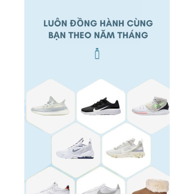Chai xịt khử mùi giày dép, chiết xuất từ thực vật tự nhiên dễ dàng khử mùi hôi, diệt vi khuẩn, bảo vệ giày - Hàng chính hãng