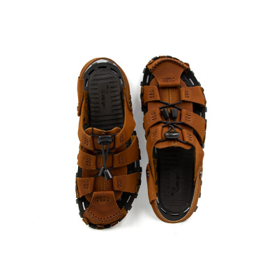 Sandal Rọ Nam Da Bò Thật Tomoyo TMS10103