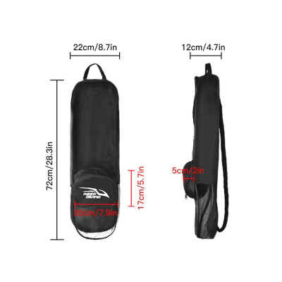 Túi lưu trữ đồ lặn di động PVC Tcó thể điều chỉnh đeo vai