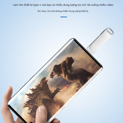 USB CRAZY COOL 64Gb - USB 3.0 64GB Đầu Nối Kép Với 2 Cổng USB Type-C Và USB Type-A - Tương Thích MAC / PC Chuẩn Giao Tiếp USB 3.0 Và 2.0 - Hàng Chính Hãng