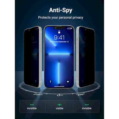 Ugreen UG80991SP206TK 2pcs 6.1inch Miếng dán cường lực dành cho iphone 13 / 13 Pro - 2 miếng - HÀNG CHÍNH HÃNG