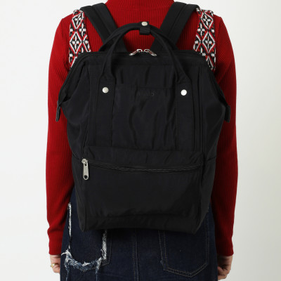 Balo ANELLO vải cotton nylon 10 ngăn cỡ vừa AP-H1451