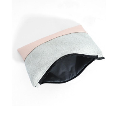 Kalpa Pouch Clutch CP001 phối Vải và Da bò