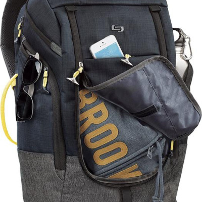 Balo Solo Velocity Max Backpack 17.3” - ACV732 M Black 0211662 (52.5 x 32.5 cm) - Đen