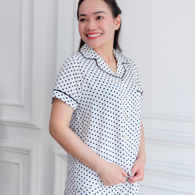 Bộ đồ Pijama LMcation Kaia - chấm bi