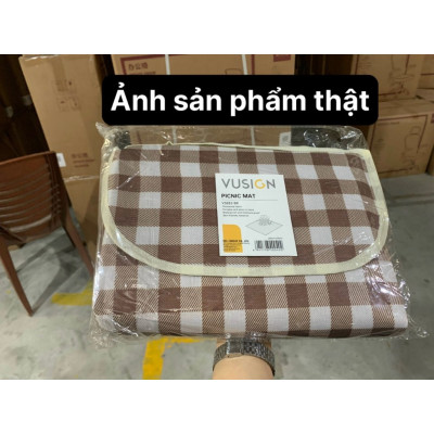 Thảm picnic, thảm dã ngoại chính hãng Agnite, thảm decor chống nước, nhiều màu đa kích thước dễ dàng gấp gọn như 1c túi