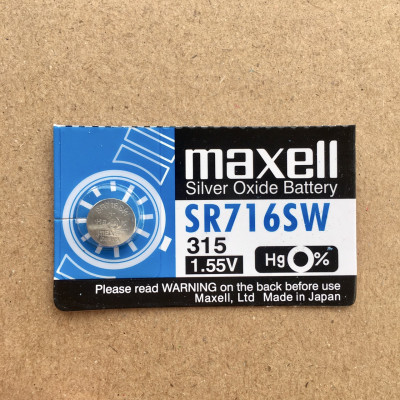 Pin Đồng Hồ Đeo Tay 1 Viên Maxell Nhật Bản Nhiều Cỡ Lựa Chọn