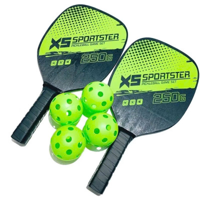 Bộ 2 Vợt Pickleball Siêu Nhẹ, Chuyên Nghiệp, Tặng Kèm Túi Đựng 4 Quả Bóng, Bền Đẹp - HÀNG CHÍNH HÃNG MINIIN