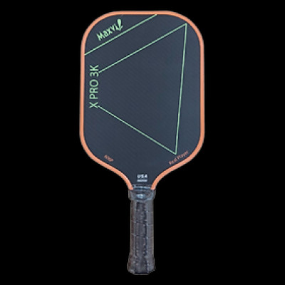VỢT PICKLEBALL X PRO 3K MẶT SỢI CARBON 3K ĐAN CHÉO TẠO SOÁY CHO NGƯỜI CHƠI CHUYÊN NGHIỆP CÓ TRỢ LỰC