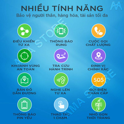 Định vị GPS không dây Thông minh FA81 Dành cho Trẻ em, Học sinh, Người già, Hàng hóa, Ô tô, Xe máy Hàng nhập khẩu