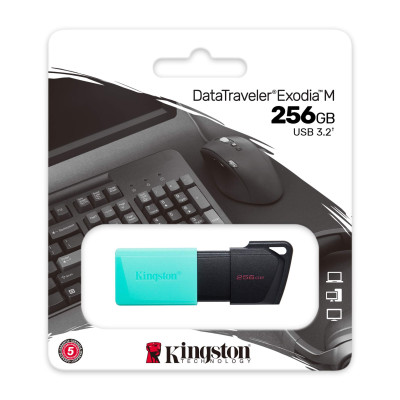USB Kingston DataTraveler Exodia M USB Flash Drive 32G / 64G / 128G / 256G - Hàng Chính Hãng