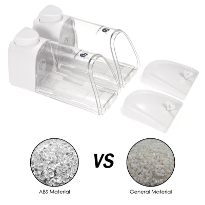 Hộp đựng xà phòng 2 ngăn treo tường CHUANGDIAN 300ml Hộp đựng Dầu gội Sữa tắm