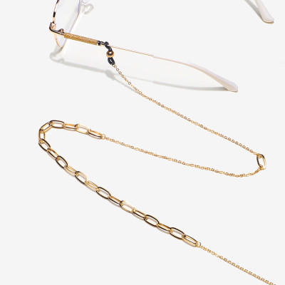Dây xích đeo mắt kính xích titan thời trang cá tính nổi bật ấn tượng, dây đeo khẩu trang chống lạc đa năng