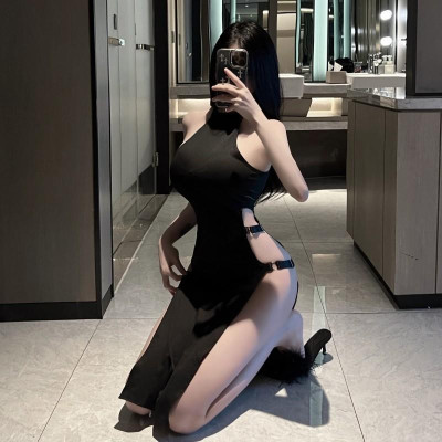 Cosplay Nàng Thư Ký Cutout Gợi Cảm ,Váy Ngủ Hóa Trang Nữ Trợ Lý Giám Đốc Sexy Quyến Rũ Và Gợi Cảm, Đồ Ngủ Cosplay C063