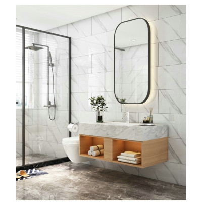 Bộ 10 Tấm Xốp Dán Tường 3D PVC Đá Vàng 60x30cm Keo Sẵn Dày 2,5mm Cao Cấp, Sang Trọng