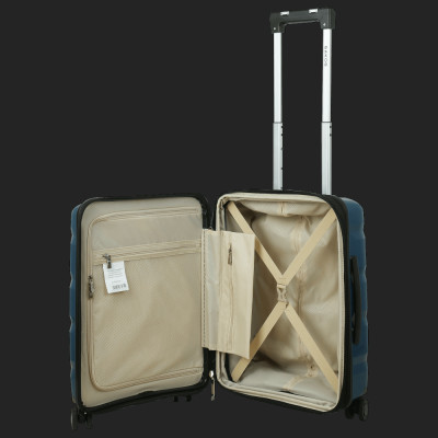 Vali Kéo Nhựa Du Lịch SAKOS CAPOLA - Size S (20inch)/ Xách Tay (Cabin) - Khóa TSA - Nhựa PP