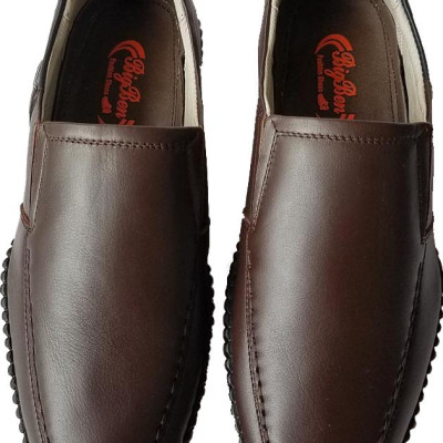 Giày Mọi Nam BIGGBEN Da Bò Thật GM119