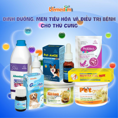 Vemedim Loxic for dog thuốc tiêm giảm sưng viêm, kháng viêm, giảm đau, tiêm 1 liều duy nhất, chai 10ml