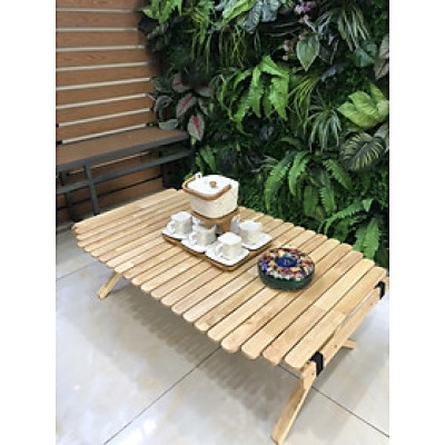 Bàn Gỗ xếp dã ngoại KL22VN001- size L