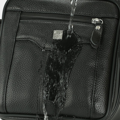 Túi xách công sở nam da thật cao cấp IDIGO MB1 - 6020, túi đeo chéo đi chơi năng động