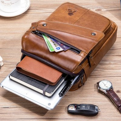 Túi xách túi đeo chéo nam 100% da bò thật cao cấp phong cách mới