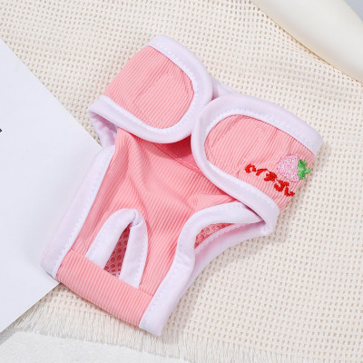 QUẦN SINH LÝ VẢI MỀM MẠI - DÙNG ĐƯỢC NHIỀU LẦN DÀNH CHO CHÓ CÁI HỖ TRỢ TRONG KỲ RỤNG DÂU