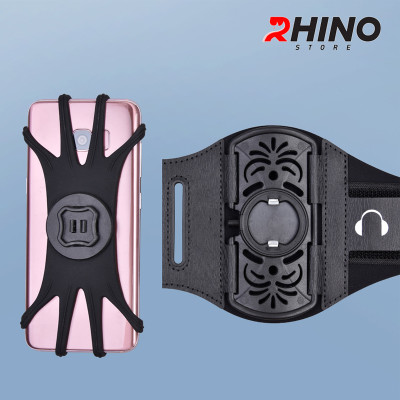 Túi đeo tay chạy bộ, đựng điện thoại rộng 6.9 inch Rhino B104 Đeo cánh tay tập thể dục
