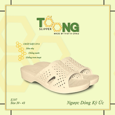 Dép tổ ong KEM nhựa EVA siêu bền, siêu nhẹ, chống trơn trượt, đế dày (FORM LỚN ĐẶT LÙI 1-2 SIZE) Dép Nam Nữ Nhiều Màu Sắc