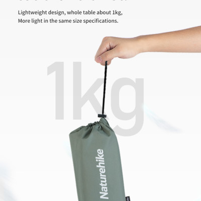 Bàn cắm trại nhôm siêu nhỏ gọn NatureHike CNH22JU050