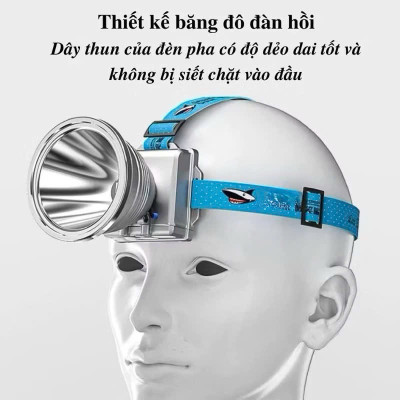 Đèn PiIn Đội Đầu Ultra S J78 Vỏ Nhôm Chống Nước 3000w – Gọn Nhẹ, Rọi Xa 1500M, Pin Trâu Xuyên Đêm