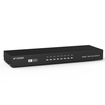 Bộ Switch KVM 8 PORT KVM VGA USB 1-8 MT-VIKI - 8 Máy Tính Ra 1 Màn Hình - Hàng Chính Hãng