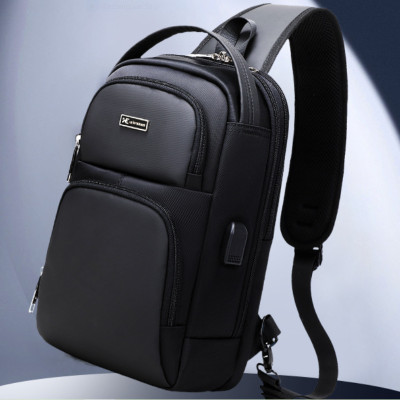 Túi đeo chéo đeo ngực nam có khóa chống trộm chống nước cao cấp phong cách mới