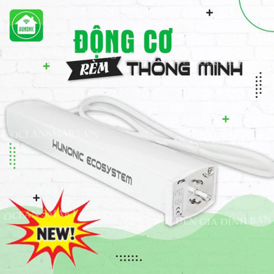 Động Cơ Rèm Thông Minh HUNONIC Ecosystem, Điều Khiển Rèm Từ Xa Qua Điện Thoại - HNREM