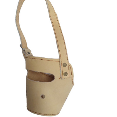 Rọ mõm Chó Chất liệu da cao cấp 1 lớp mềm mại siêu bền Dễ chịu khi đeo Giúp thú cưng Không cắn phá Không sủa theo ý muốn